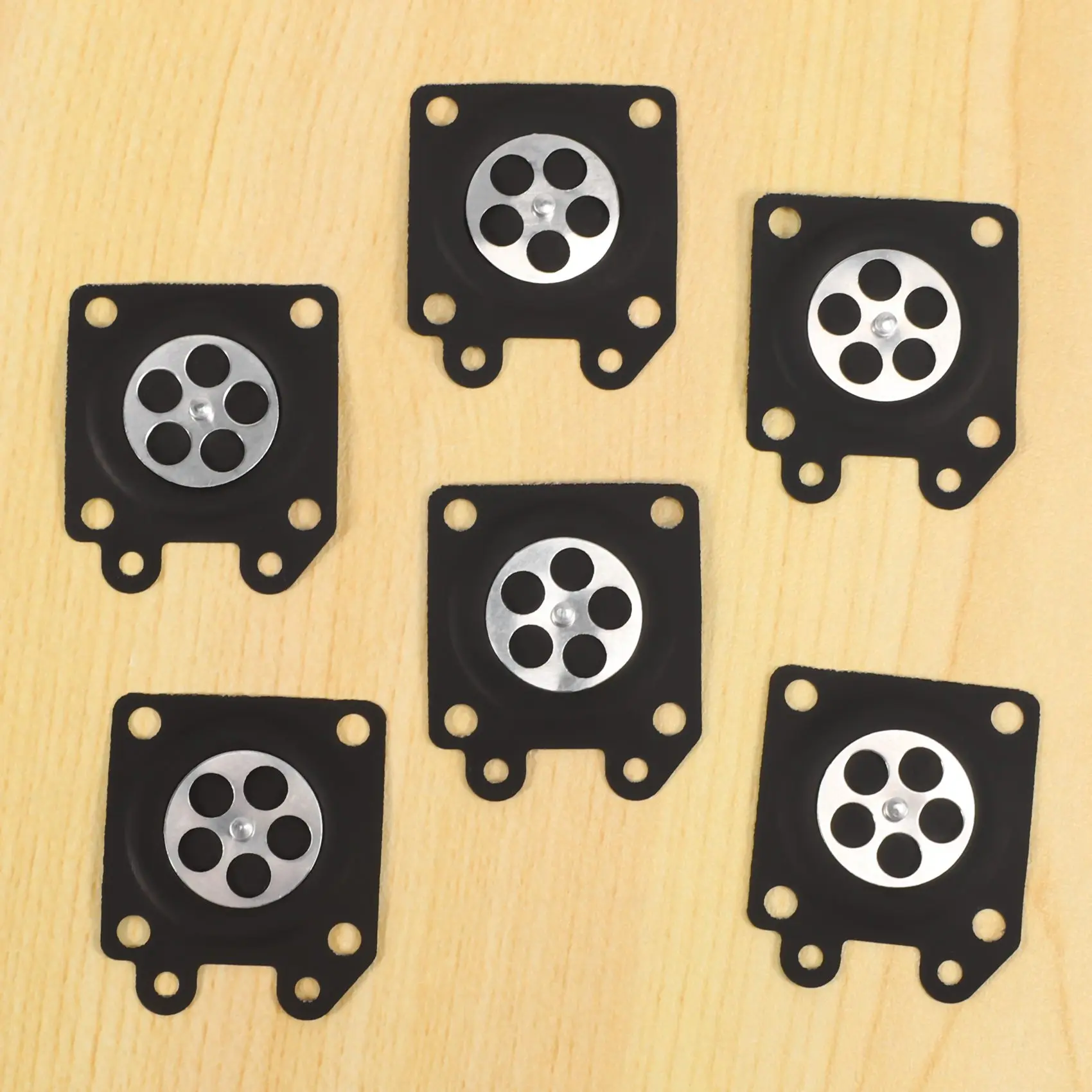 30Pcs Carburetor Parts Chainsaw Carburetor Membrane Pads For Zama Chainsaw Carburetor 2500/3800/4500/5200/5800 Accessories