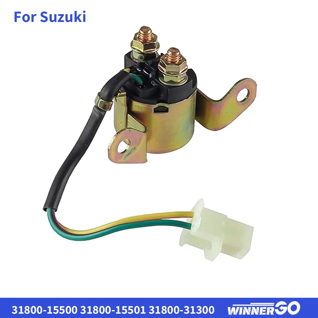 

MOTORCYCLES Starter Relay Solenoid For Suzuki DR 200SE 125SE GS700E GV1200GL GV 1400GC 700GL 31800-15500 31800-15501 31800-31300