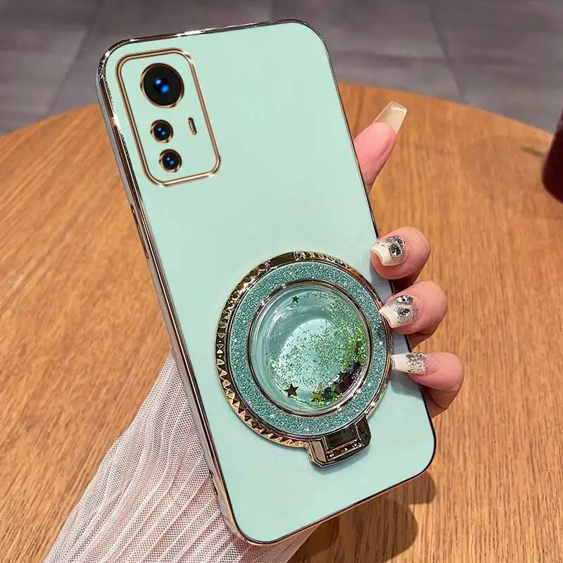 نوت 12S دعم دائري تصفيح جراب هاتف ل Xiaomi Redmi ملاحظة 13 13Pro 13ProPlus 14Pro 13R 14 12R 14ProPlus 12 12Pro غطاء