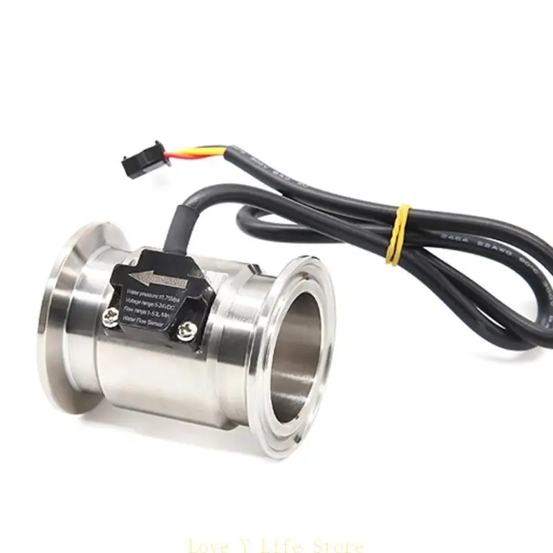 

L74C Multifunctional Water Meter Accurate Water Usage Meter Hall Easily Calculate Water Usage for Garden & Outdoor