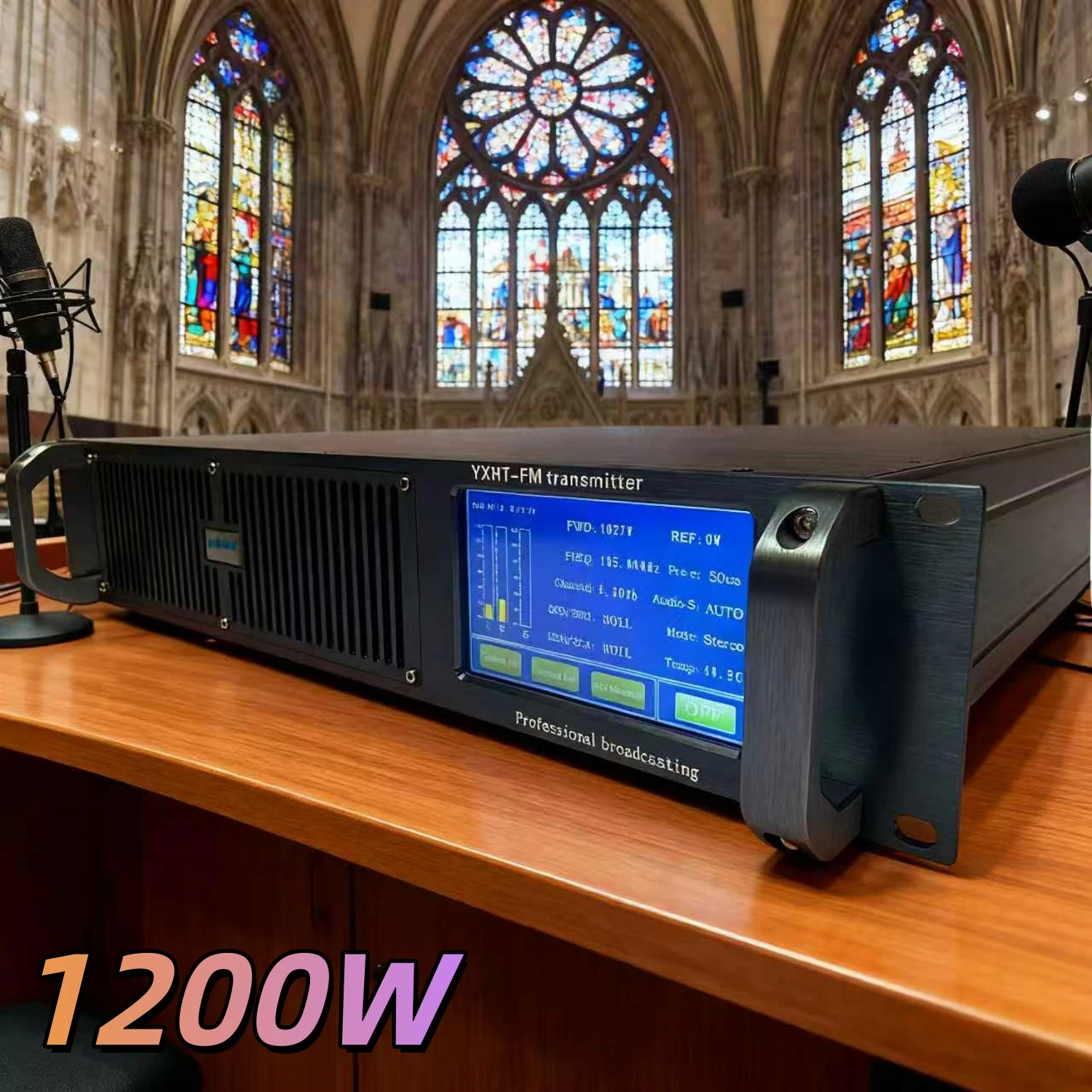 HP- 1200W Stereo Fm…