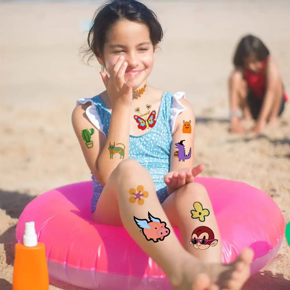 5/10sets A4 Transfer Paper DIY Art Waterproof Temporary Tattoo Skin Paper Inkjet or Laser Printers Suitable For Adults Children view 4