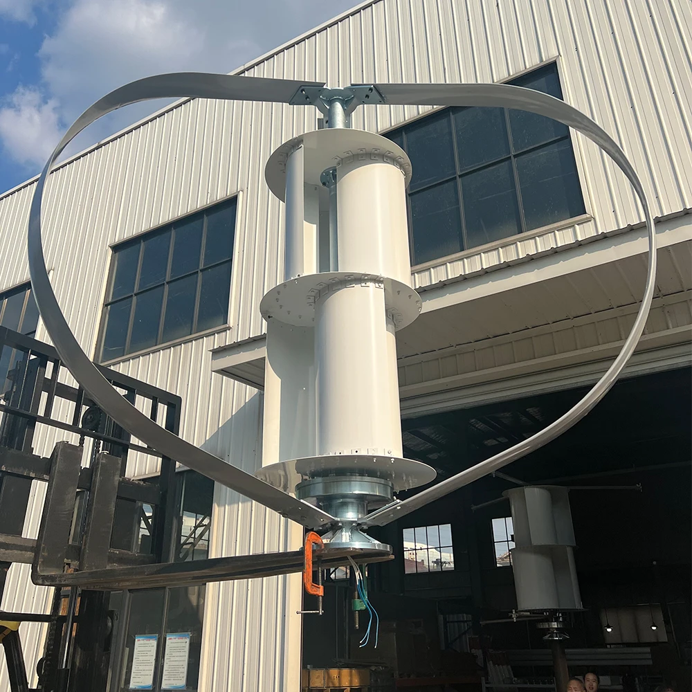 30000W 50KW Wind Turbine Generator Vertical Axis 110V 240V 220V Free Energy Wind Power Windmill Camping Home Appliance Inverter