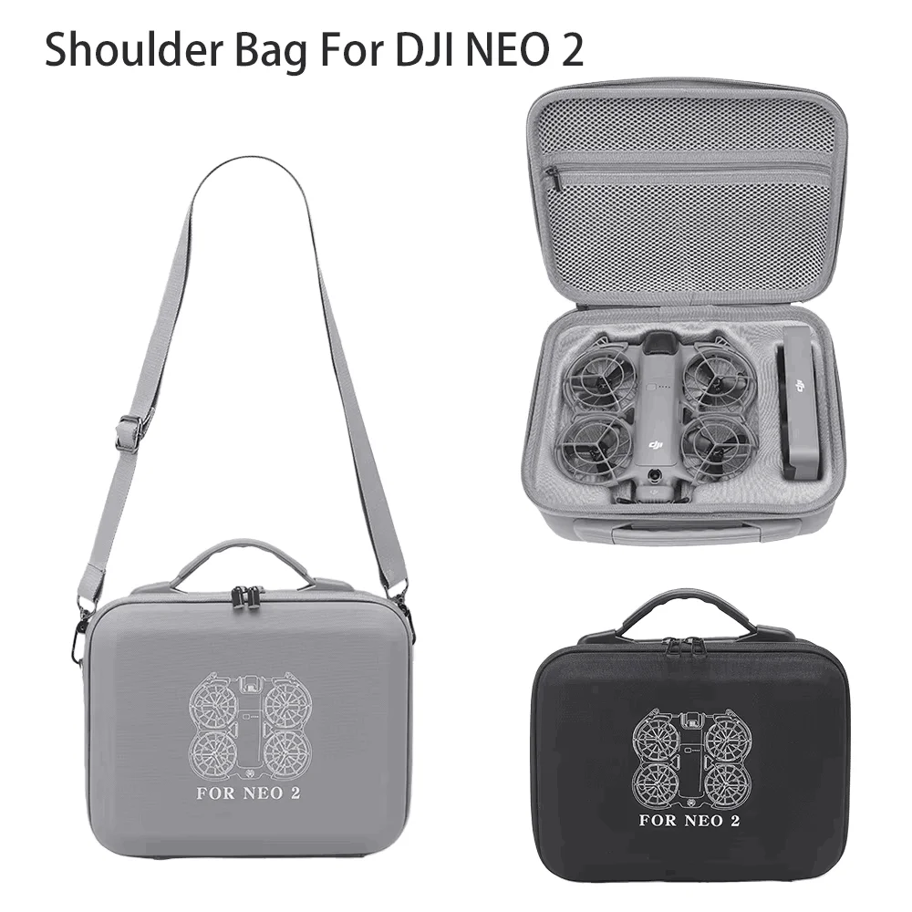 Tragbare Tragetasche für DJI NEO 2, stoßfeste Schutztasche, Koffer für DJI NEO 2 Drohnenzubehör.