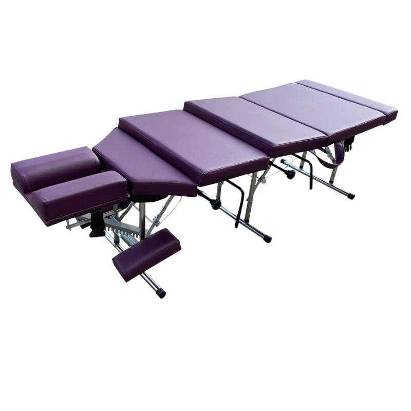 Enhanced version of Thomson spinal compression, orthopedic spine bed, portable folding diagnosis