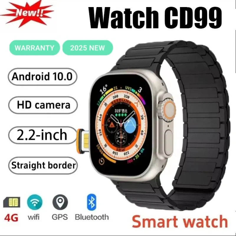 

С любым сетевым 4G поддержкой смарт-часов CD99, поддерживает вас подключен к SIM-карте без нуля телефона рядом с помощью телефона