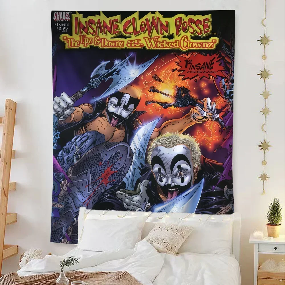 نسيج معلق على الجدار المجنون ، نسيج ماندالا الملونة ، ورقة الهيبي ، رخيصة ، بوهيمية