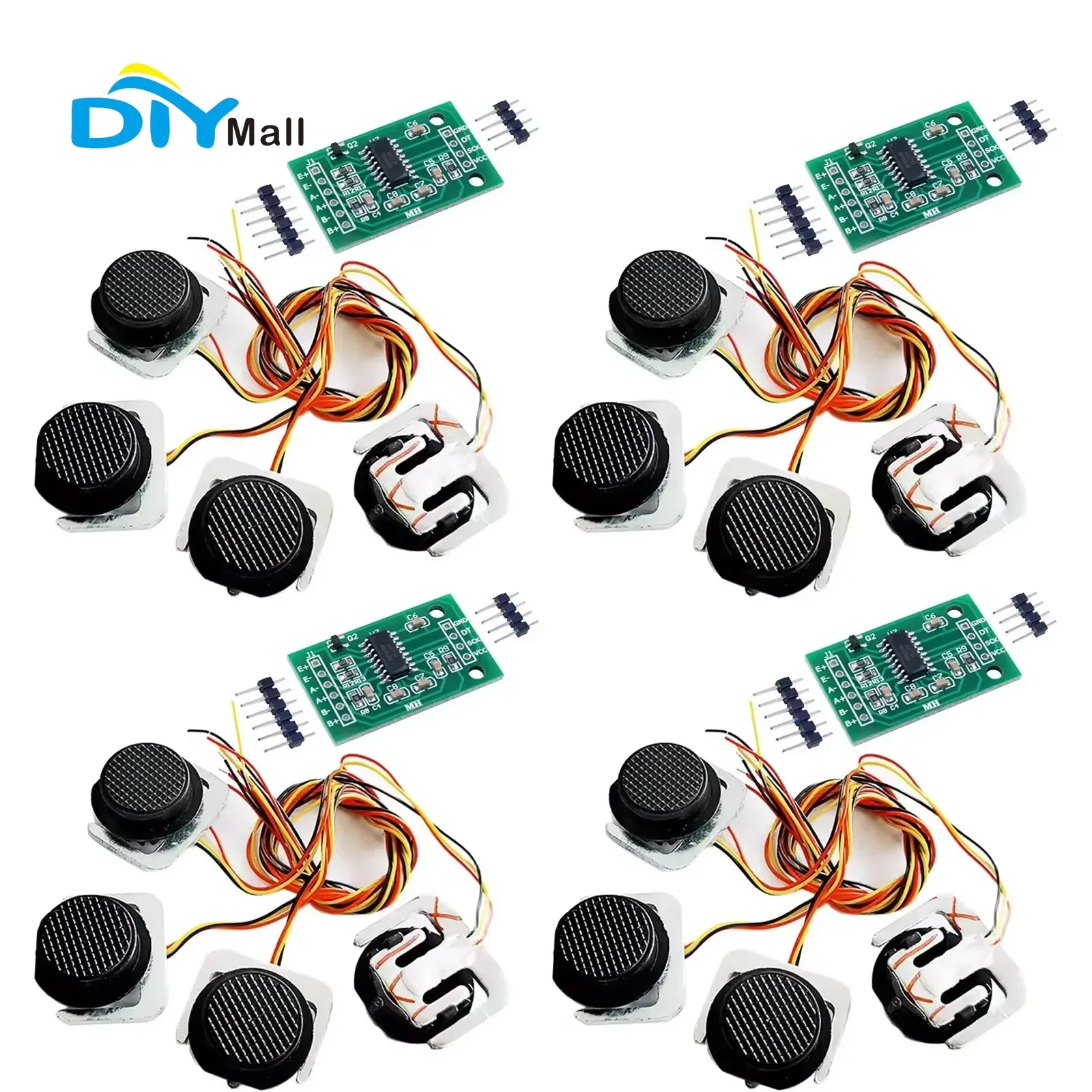 DIYmall 50KG Load Cell Weight Sensor with HX711 Amplifier Module for Arduino Projects