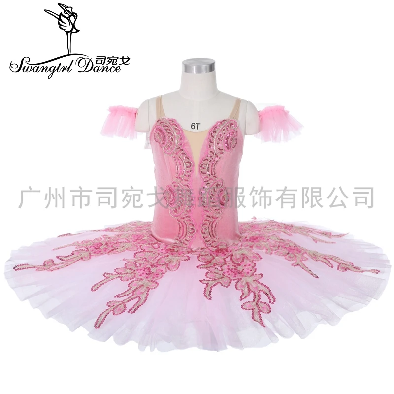 

Pink Classical Ballet Tutu Adult Pancake Ballet Professional Ballet Tutus Pink Sleeping Beauty Tutu Costumes JY023A