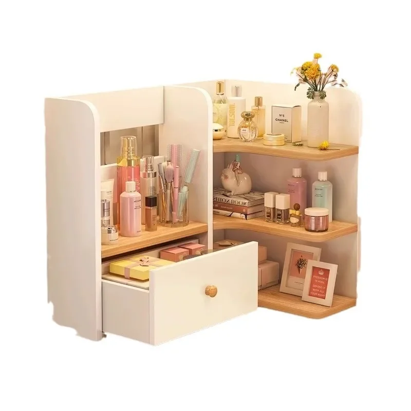 

Nordic Desktop Bookshelf Corner Office Station Student Desk Locker Desk Corner