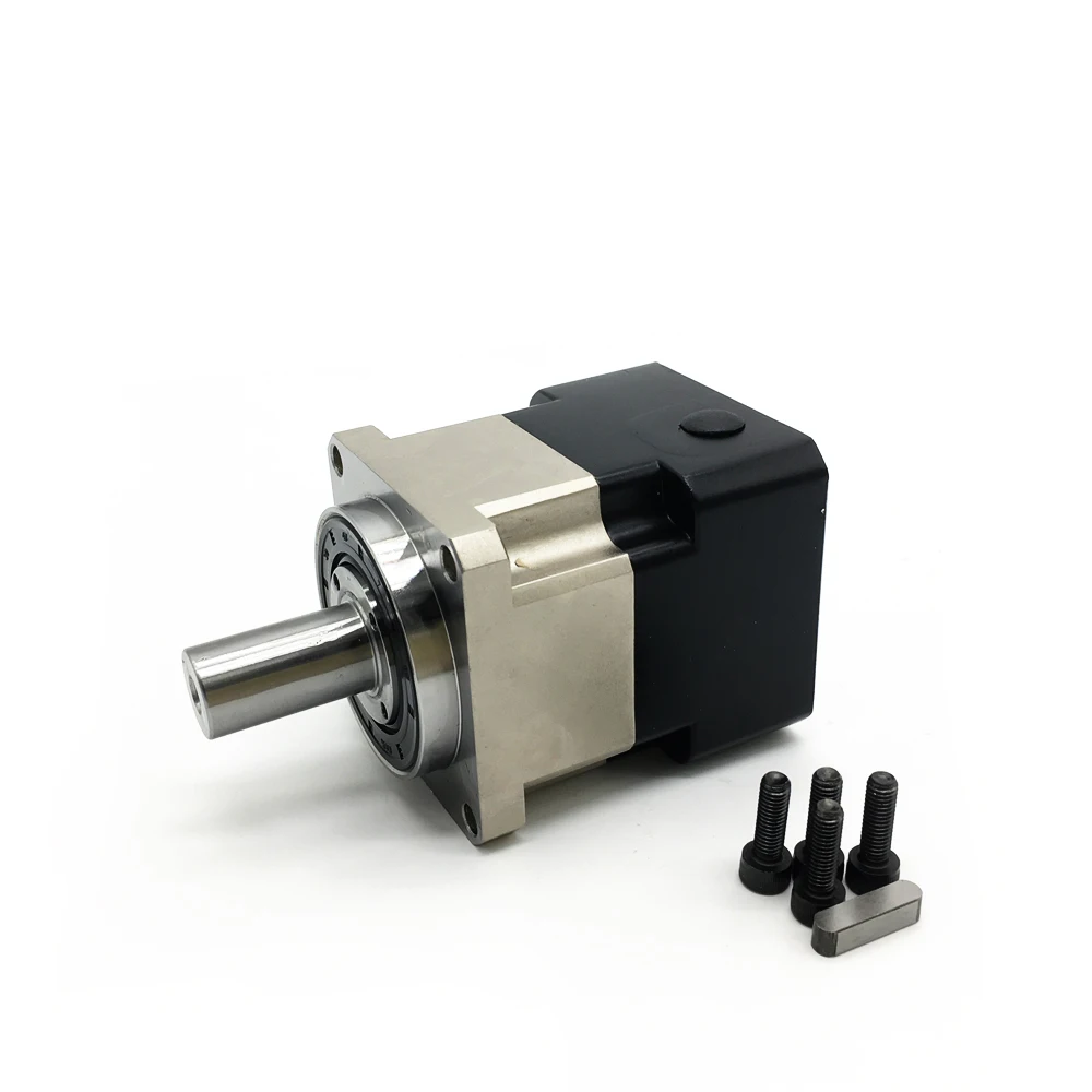 Imagem -04 - Relação Helicoidal da Engrenagem da Caixa de Engrenagens Planetária de Nema23 da Elevada Precisão 100 6.35: Entrada 200 11 14 mm Saída 16 mm para 400w w Servo 3arcmin