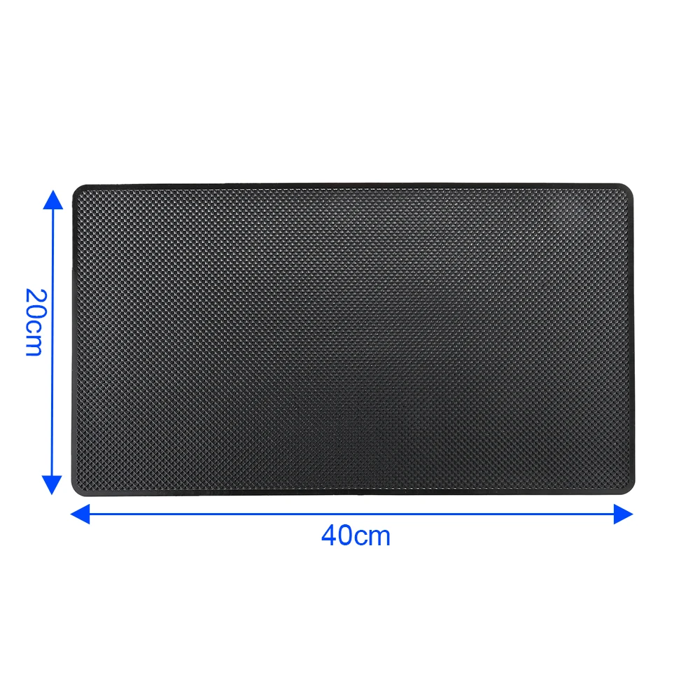 

Car Interior Central Control Dashboard Instrument Panel PVC Sticky Anti-Slip Mat Storage Pad Holder Gadgets for Mobile Phone Key