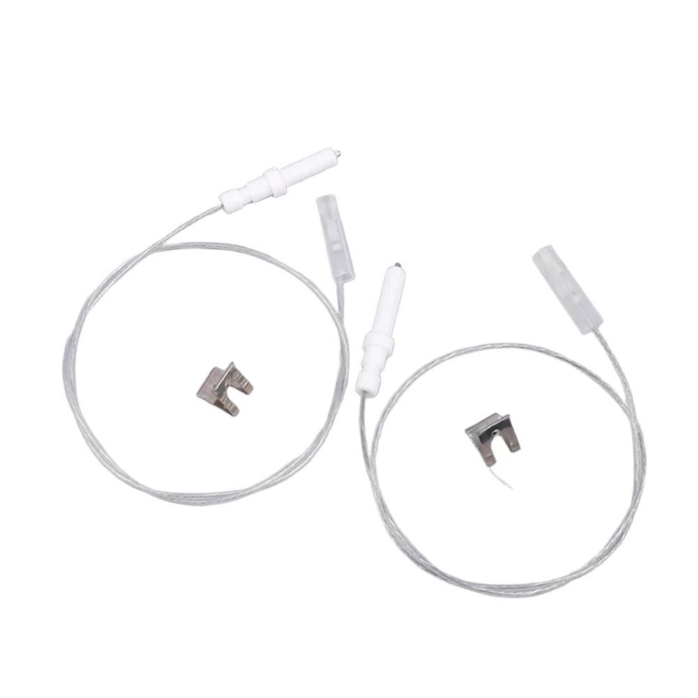 For Sabaf Gas Stove Ignition Needle 400mm 450mm White Electronic Igniter For Built-in Cooktop Burner Kitchen Accessories