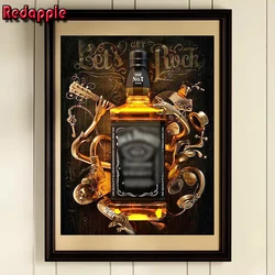 Wine art Diamond Painting Full Square round 5D Whiskey Rhinestone Embroidery Mosaic Cross Stitch Personalized Home Decoration