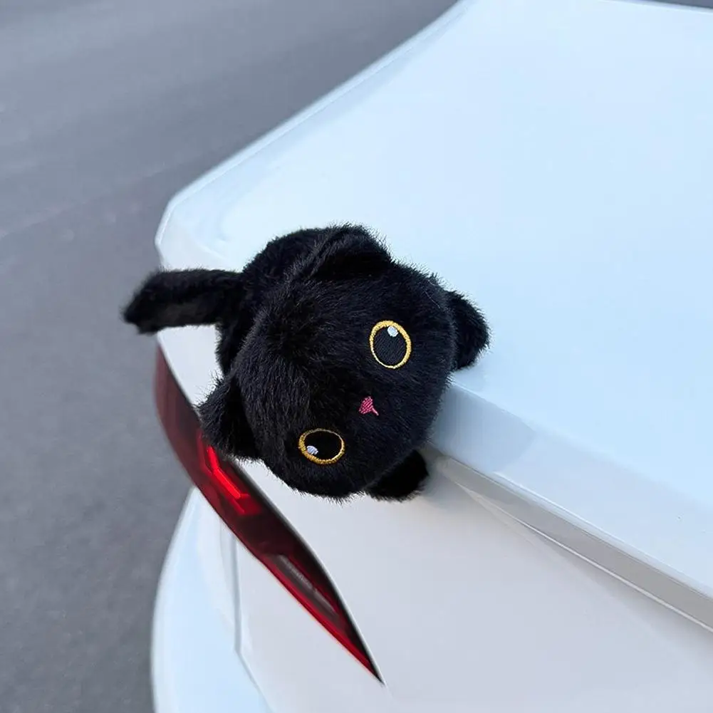 Magnetic Plush Toy Doll Roof Trunk External Decoration Magnetic Refrigerator Sticker Doll Magnet Car Ornament Styling Accessory