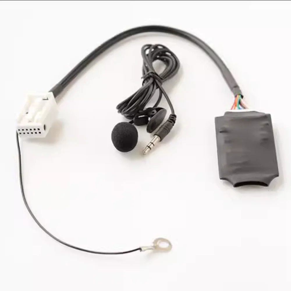 

Для VW Touran Sagitar B5/Polo Bola/Golf Magotan RCD310 AUX кабель Bluetooth радиоадаптер беспроводной стереомикрофон автомобильный кабель