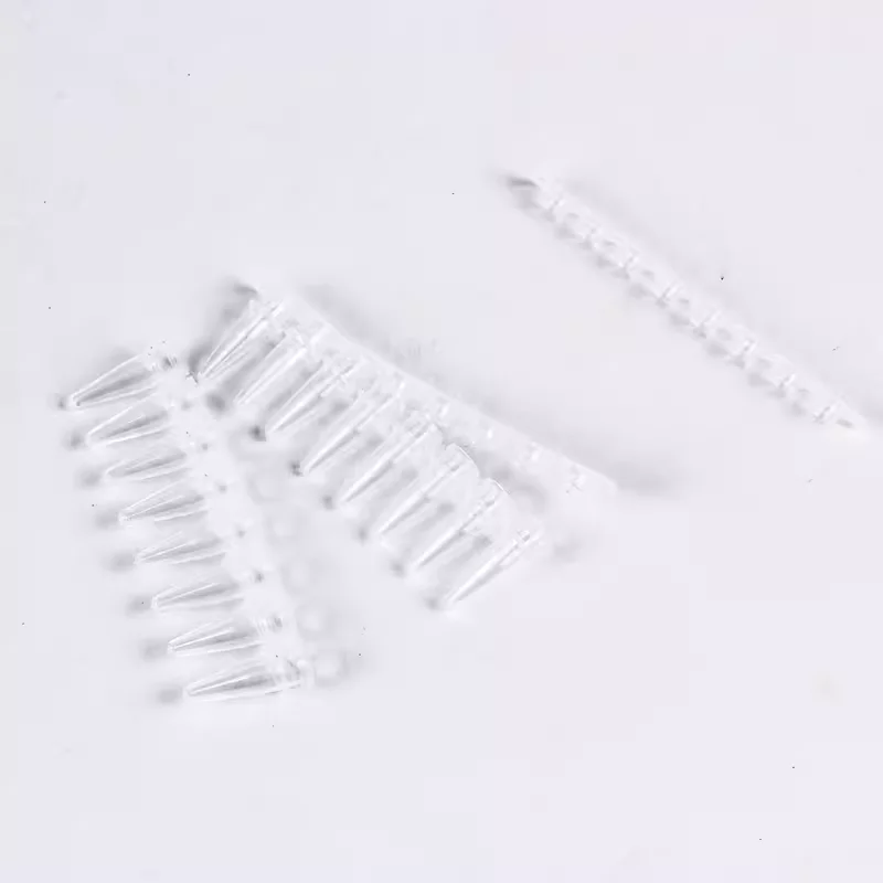 Experimental consumables 0.1ml 0.2ml 8-tube 12-tube PCR eight-tube PCR tube package quantitative PCR tube