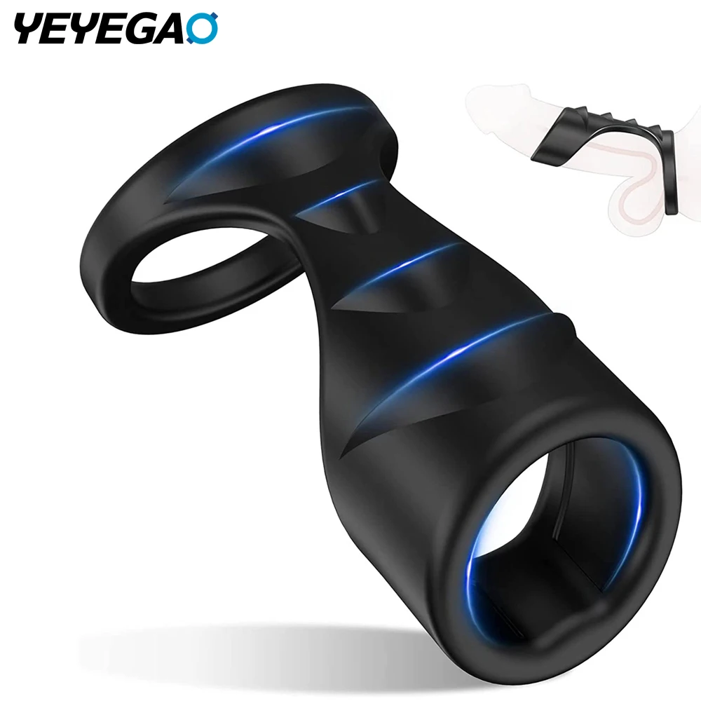 

Silicone Soft Penis Cock Rings for Last Longer Harder Stronger Erection Pleasure,Enhancing Sex Toy for Men or Couples Play