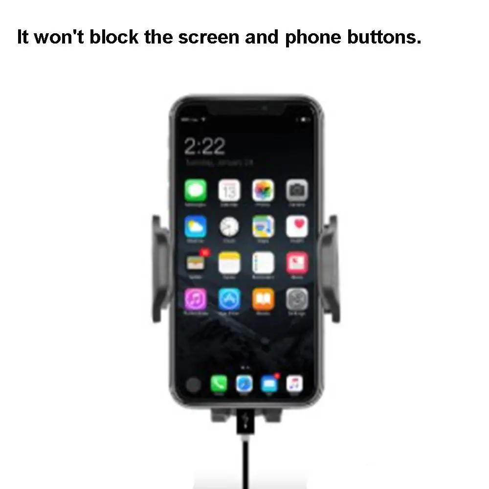 الهاتف الذكي دعم قابل للتعديل المشبك عربة طفل الملحقات عربة عربة حامل هاتف الهاتف نظام تحديد المواقع جهاز حامل هاتف المحمول #4