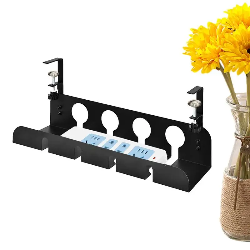 Under Desk Wire Management Under Desk Wire Organizer Box Desk Wire Management Cord Organizer No Drill Wire Management Rack