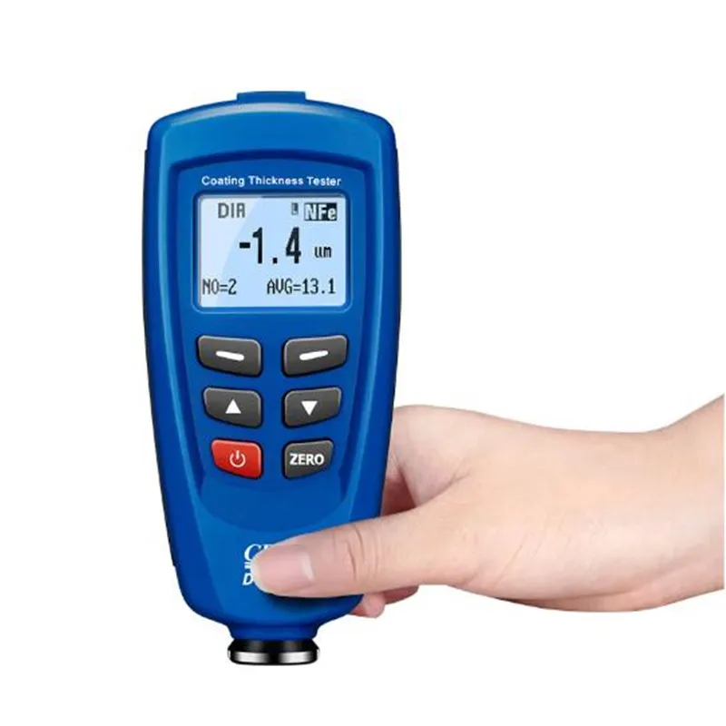 

DT-156 high-precision coating thickness gauge Used automobile paint film tester Measuring range 0-1250 m