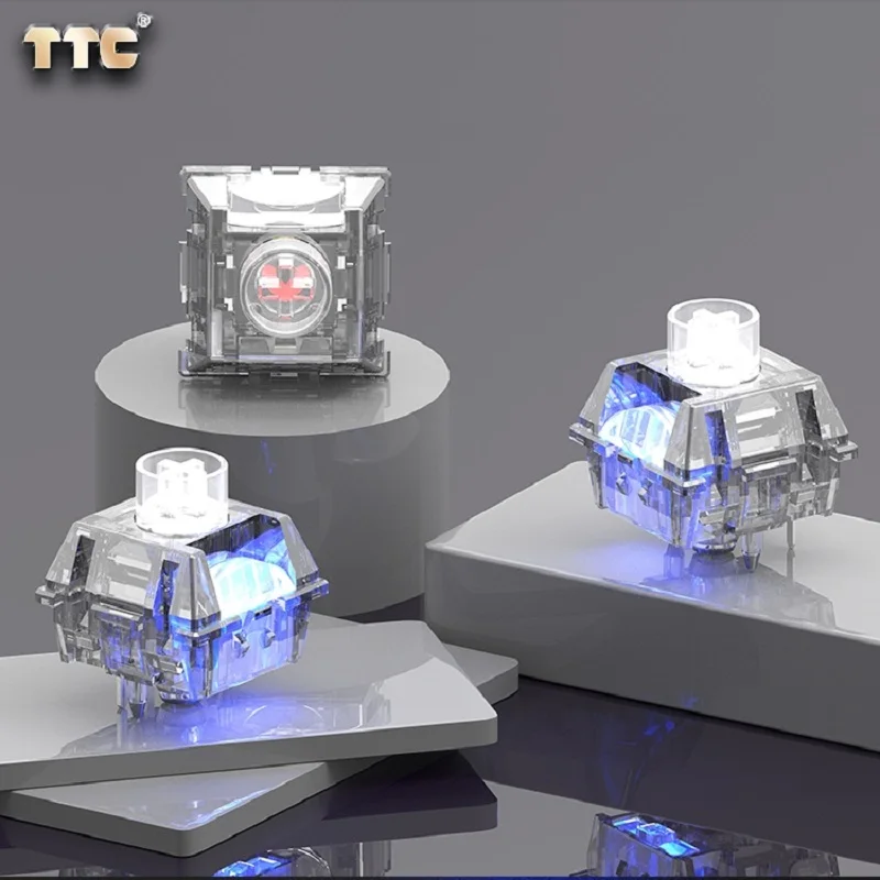 Механический конденсаторный переключатель с RGB-подсветкой, 42 г