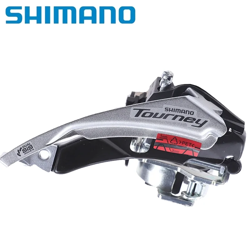 SHIMANO TOURNEY FD TY500 3x6 Speed 3x7 Speed 3x8 Speed Front Derailleur Clamp 31.8mm 34.9mm Band Mount For MTB Mountain Bike