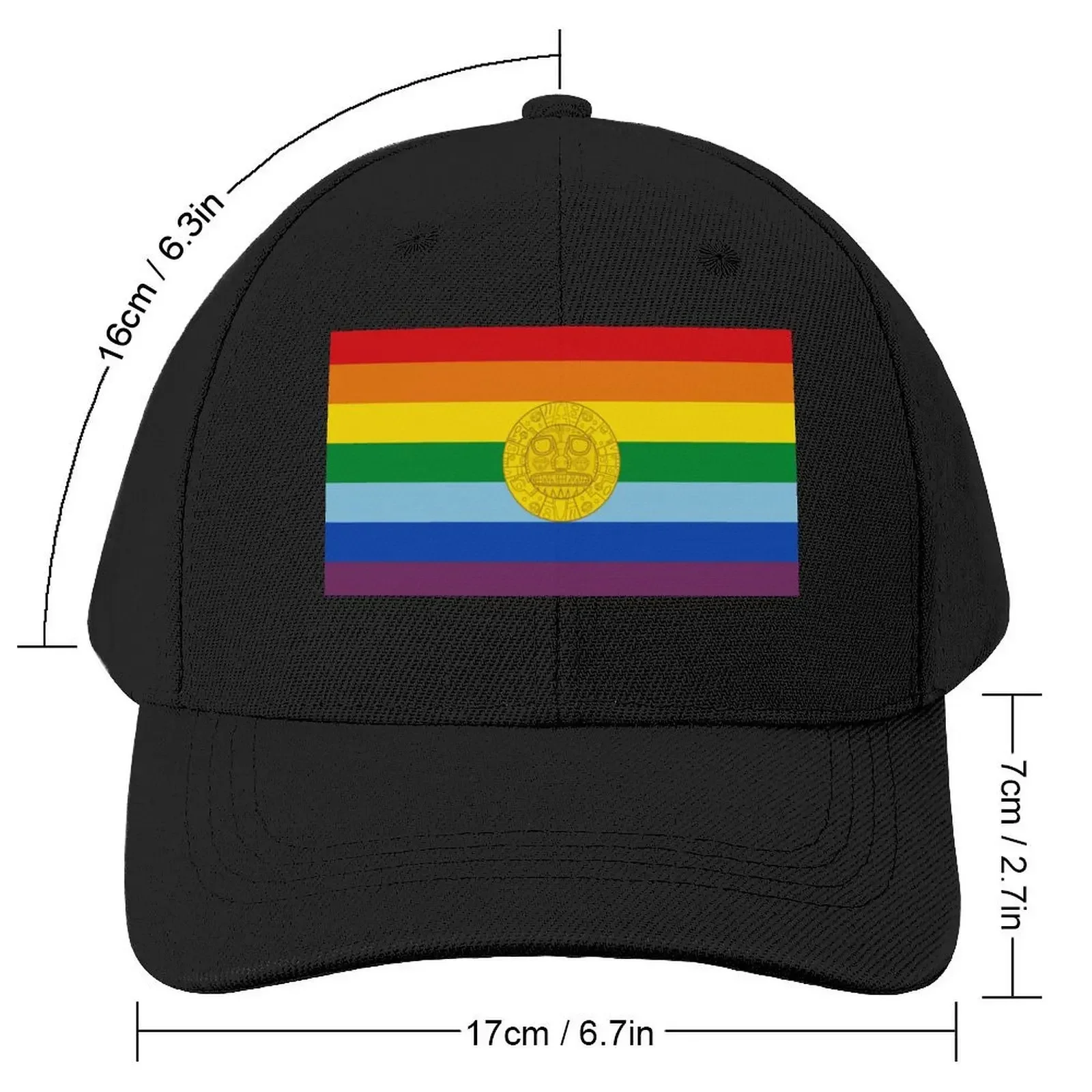 Flag of Cusco Peru Baseball Cap Rave Beach sailor cap for men Hip Hop Sun Hats For Women Men's