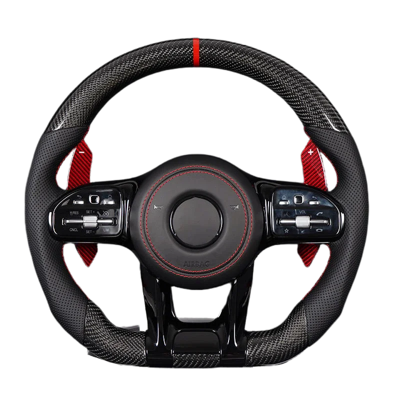 

For Amg MG GT C190 AMG GT / GT S 50 63 Upgrade The New 809 Carbon Fiber Led Steering Wheel