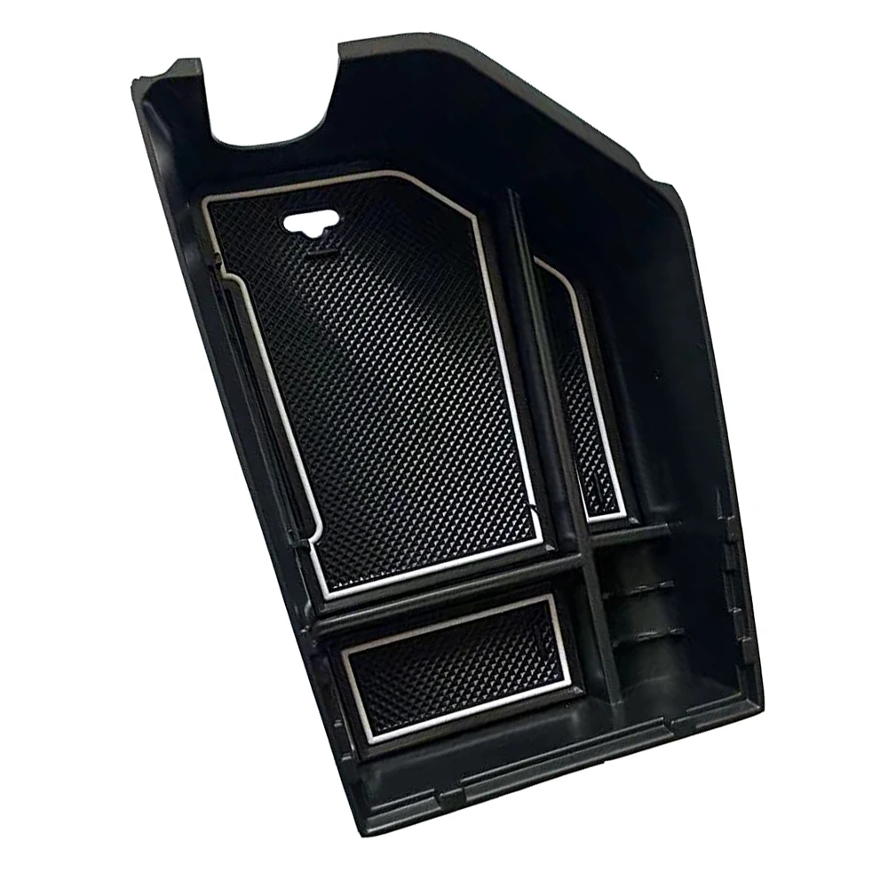 Central Console Armrest Storage Box Holder Interior Organizer Glove Tray Accessories for Genesis GV70 2021 2022 2023