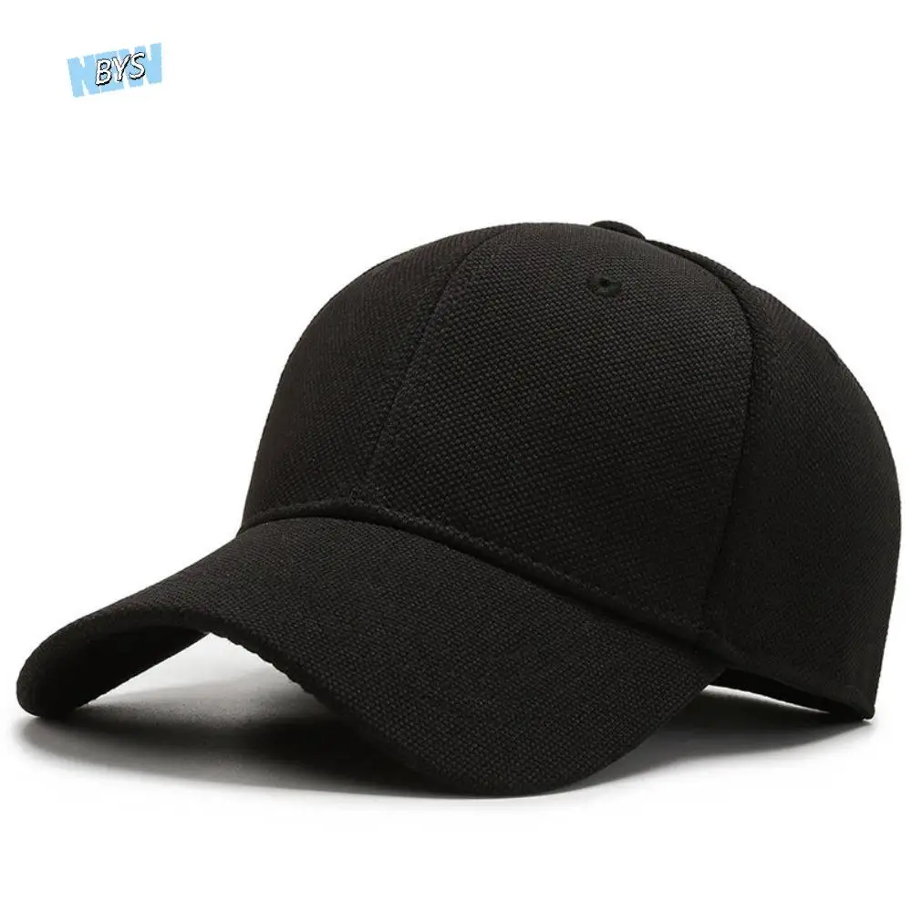 

Solid-Color Unisex Breathable Baseball Cap Versatile Sunscreen Sun Protection Hat Casual Dance Hip Hop Snapback Hat All Seasons