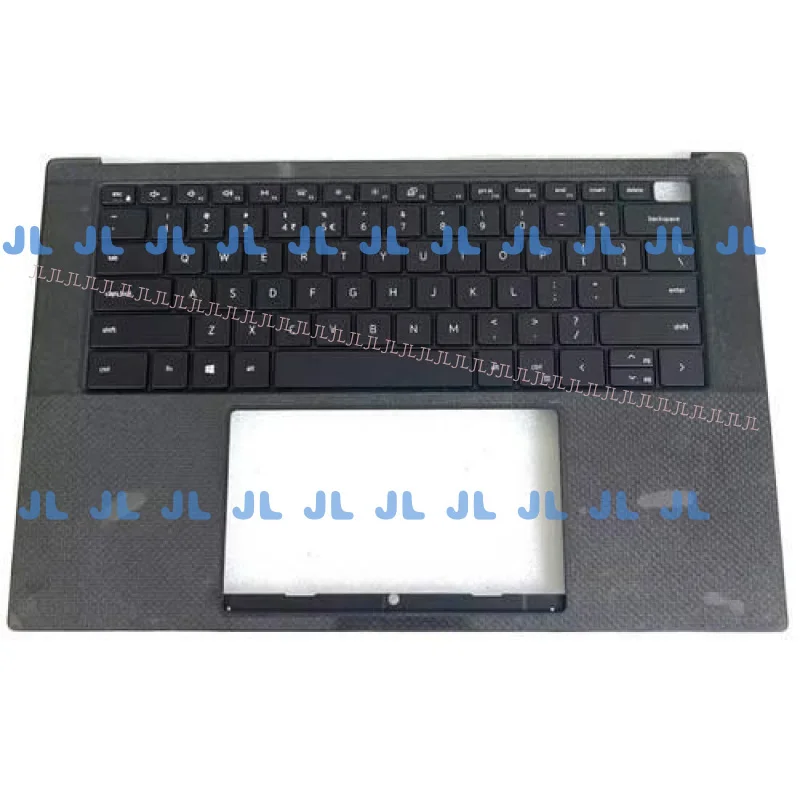 

JL DKFWH New Palmrest Upper Case US Intl Backlit Keyboard For Dell XPS 15 9500 9510