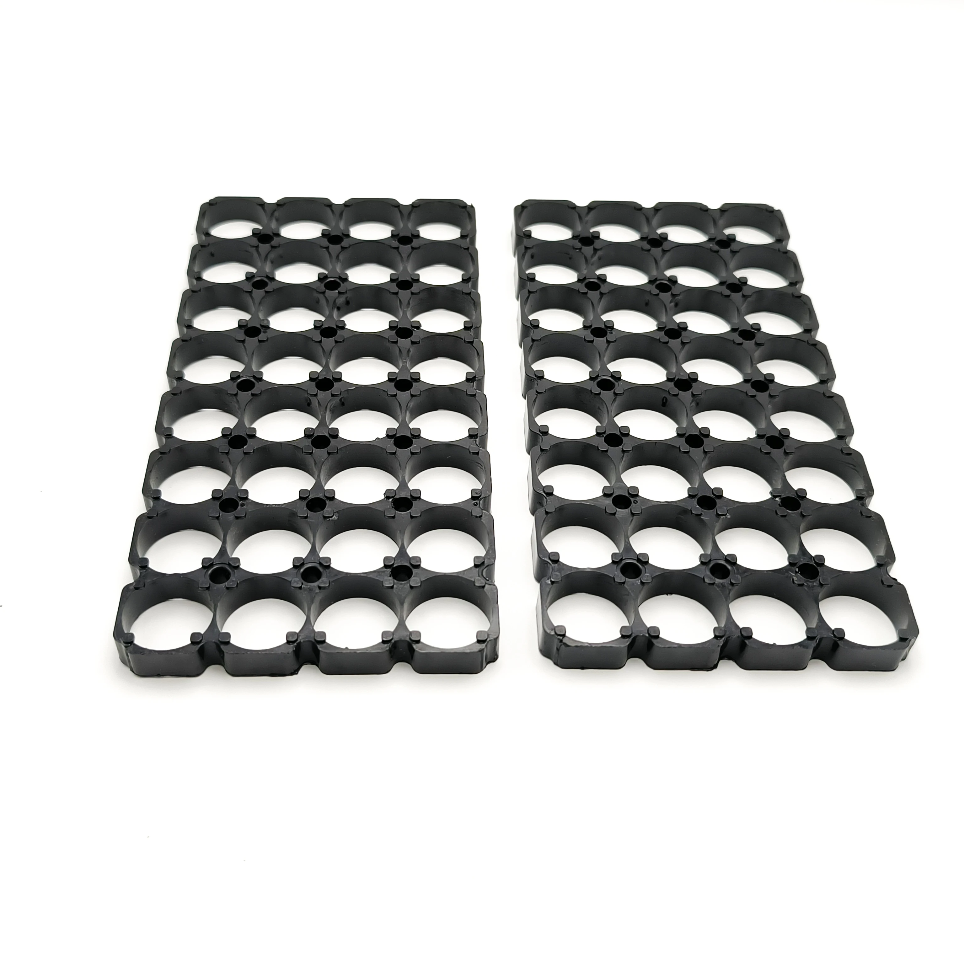 

JCX 2Pcs V0 Fire Resistane 4x8 Cell Center Distance 19mm 18650 Overall Battery Bracket Holder