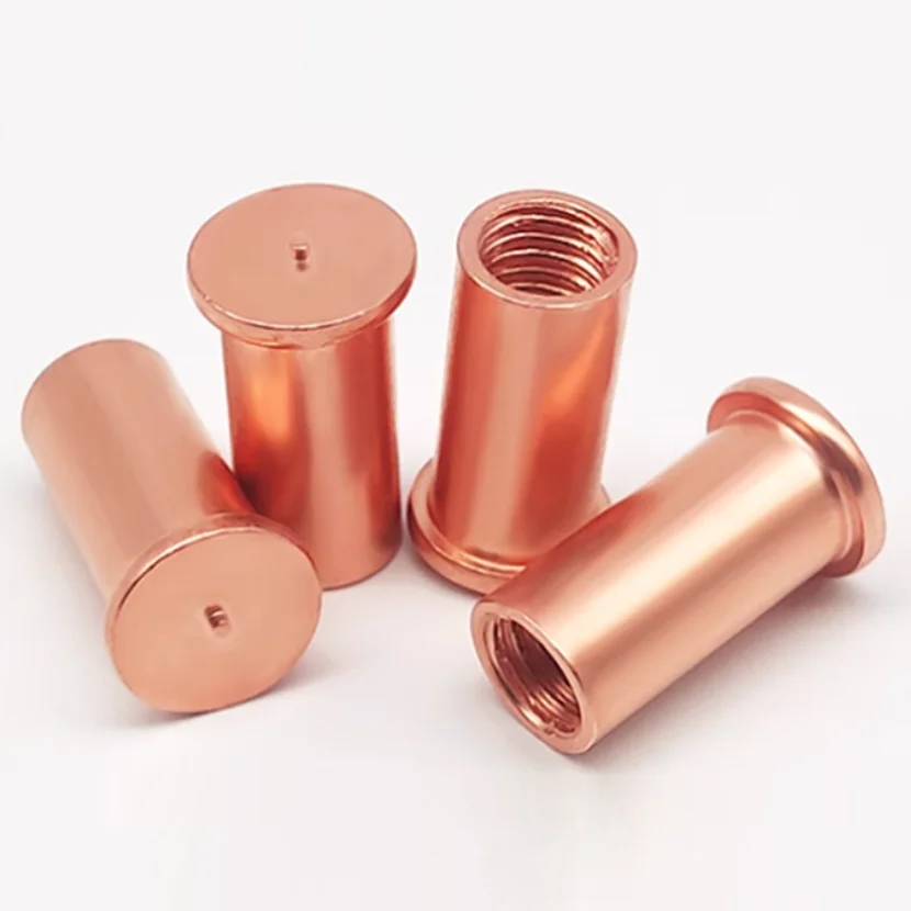 

Медные паяльные шпильки M3 M4 с внутренней резьбой для сварки, крепления и пайки электронных компонентов, включая печатные платы и светодиоды (SMT)