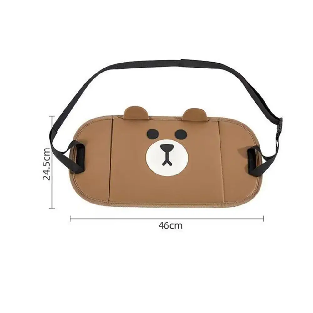 Car Travel Rest Foot Mat Portable Auto Backseat Suspension Hammock Office Footstool Suspension Adjust Interior Trim Supplies image 6