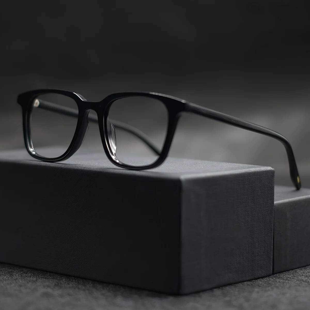 1pc Square Glasses Frame Unisex Lightweight Eyeglasses with Clear Lenses Frame for Women Men Eyewear image 5
