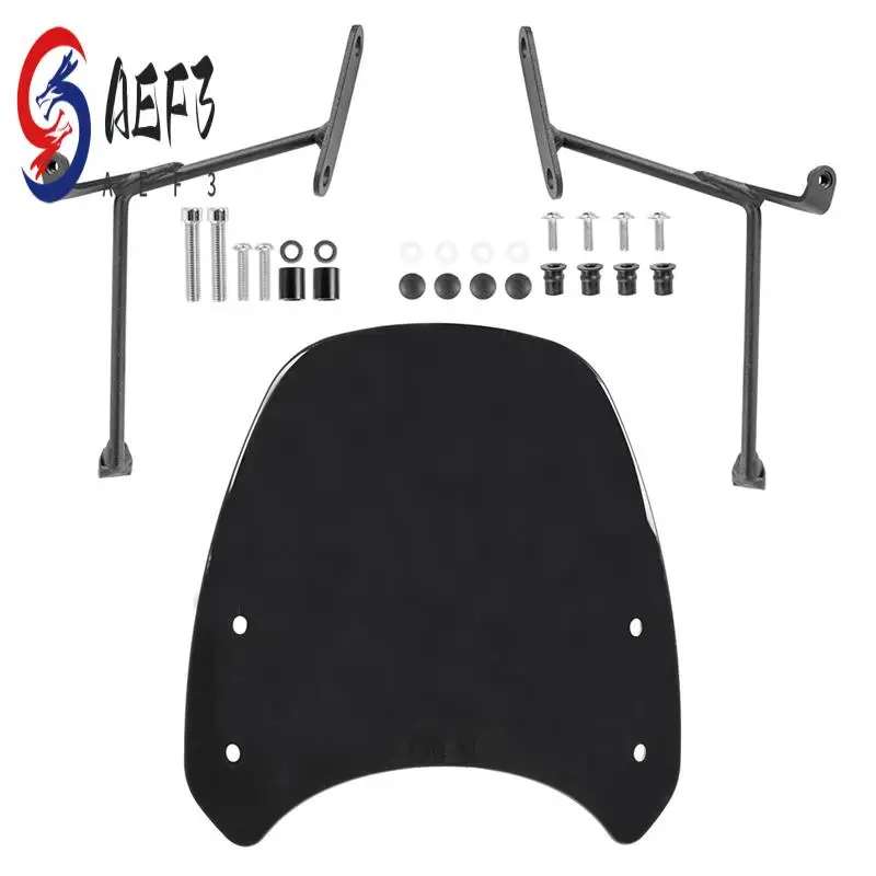 

AEF3-Windscreen Windshield Wind Shield Visor Airflow Deflector For Honda CL250 CL300 CL500 2023 Motorcycle Parts