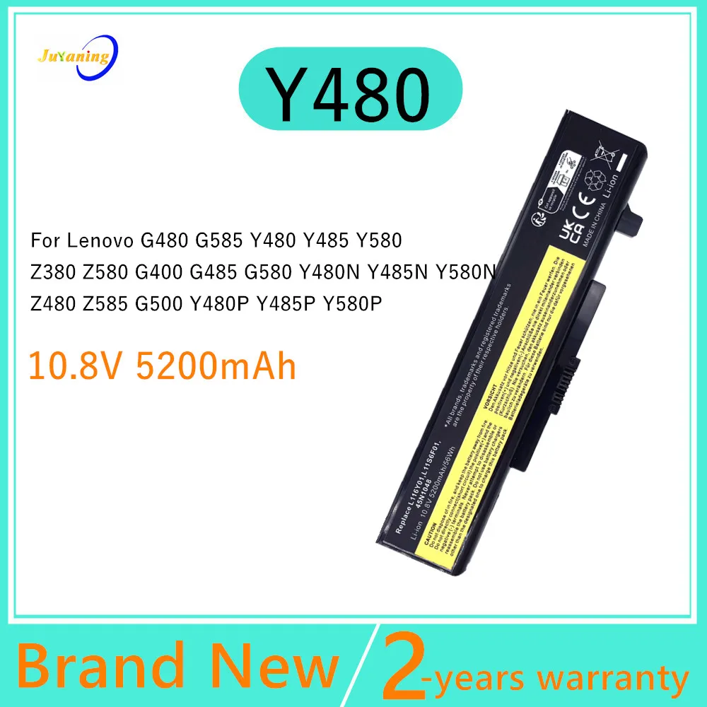 

Laptop Battery For Lenovo G480 G585 Y480 Y485 Y580 Z380 Z580 G400 G485 G580 Y480N Y485N Y580N Z480 Z585 G500 Y480P Y485P Y580P