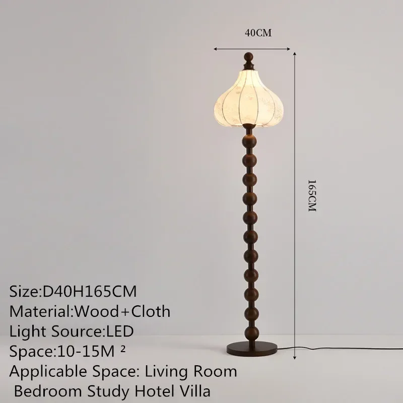 ELARA Contemporary Luxury Floor Lamp  American Retro Art Living Room Bedroom Study Villa Hotel LED Decorative Standing Light