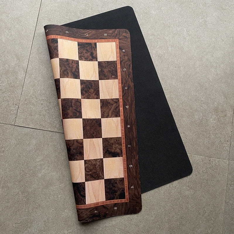 

Large 52cm/ 20.5-inch championship game chessboard, foldable and rollable soft rubber chessboard, checkers board