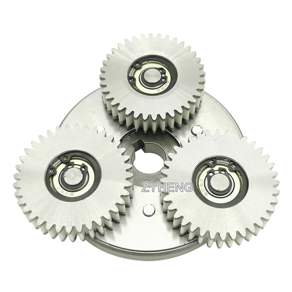 E Bike Motor Gear Clutch Kit 36T 47.5x12mm Nylon+Steel Planetary Gear with 88mm Clutch Set for Bafang Electric 500W/750W Motor