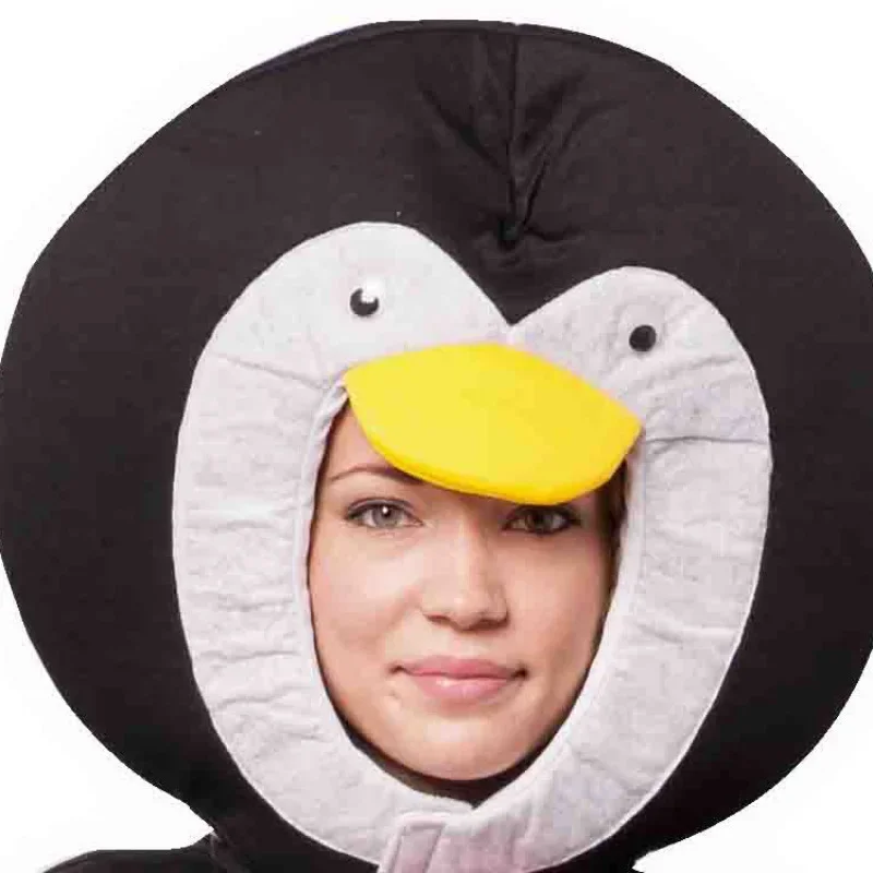 Nieuwe Grappige Festival Dierenkostuum Mannen Vrouwen Cartoon Pinguïn Prestaties Cosplay Dress Party Cosplay Props