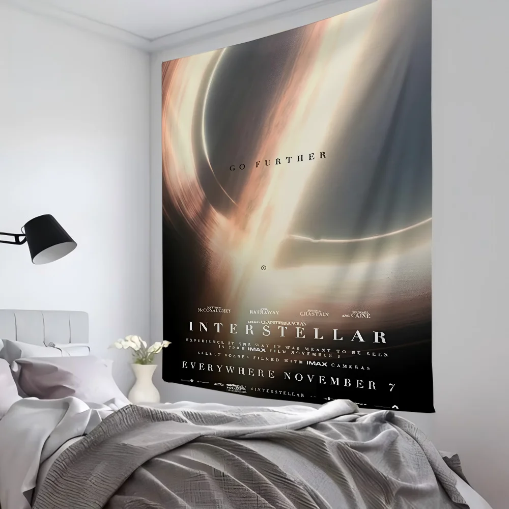 

Interstellar Movie Tapestry Room Decor Wall Cloth Party Hanging Background Room Decor Baby Room