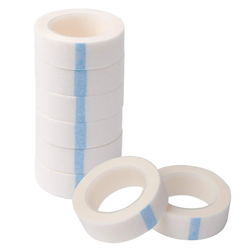 24 Rolls Adhesive Fabric Lash Tapes Eyelash Tape Non-Woven Fabric For Eyelash Extension Supply