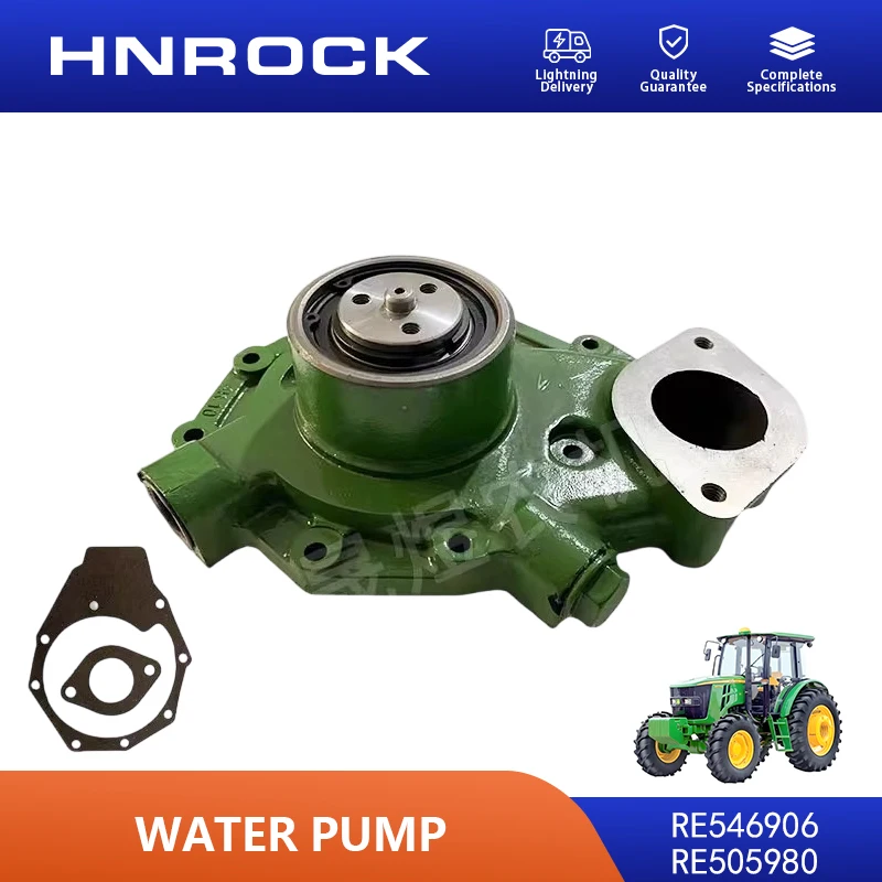 NEW 6B1404 Water Pump RE546906/RE505980 for Jo/hn D/ee/re Tractor Parts