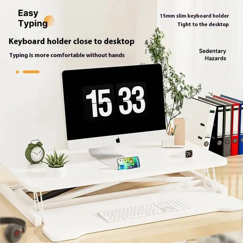 مكاتب الغرفة للدراسة مكتب تنفيذي مكتب أكريليك طاولة كمبيوتر مكاتب متعددة الوظائف منظم سطح المكتب القراءة بجانب السرير المنزل