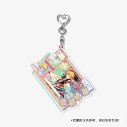 Ran Nagisa keychain man ensemble stars key chain women key holder cute couples keyring Wedding Zinc Alloy porte clef