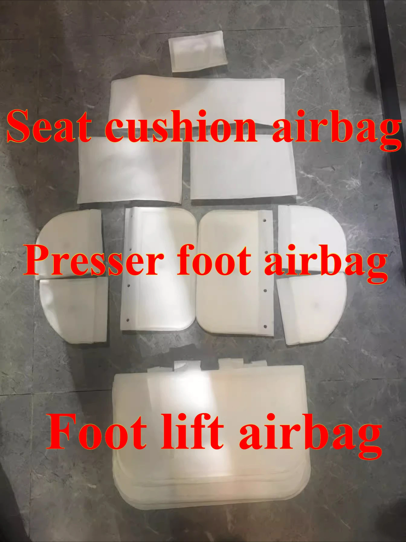 لملحقات وسادة هوائية لكرسي التدليك Aosheng OS-777-22 كيس بلاستيكي OS-757IV كيس هوائي مجموعة كاملة