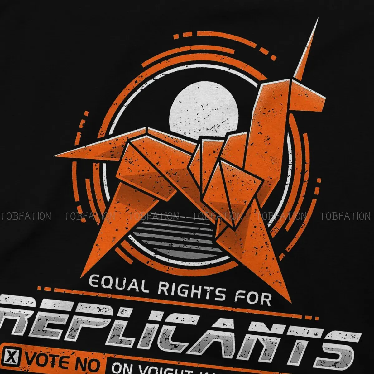 Equal Rights for Replicants  Fashion TShirts Blade Runner Rick Deckard Rachael Male Graphic Fabric Tops T Shirt Round Neck 