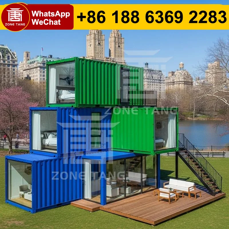 

Модульный дом-контейнер с контролем температуры, экономичный, быстросборный, высококачественный, для сельской местности